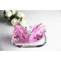 Beautiful crystal swan figurine with base for wedding gifts and decoration favors